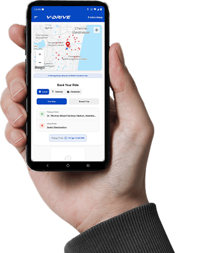 VDRIVE App Mockup